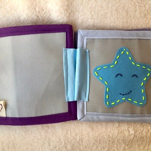 Quiet book / Montessori book / Busy book / Fabric book