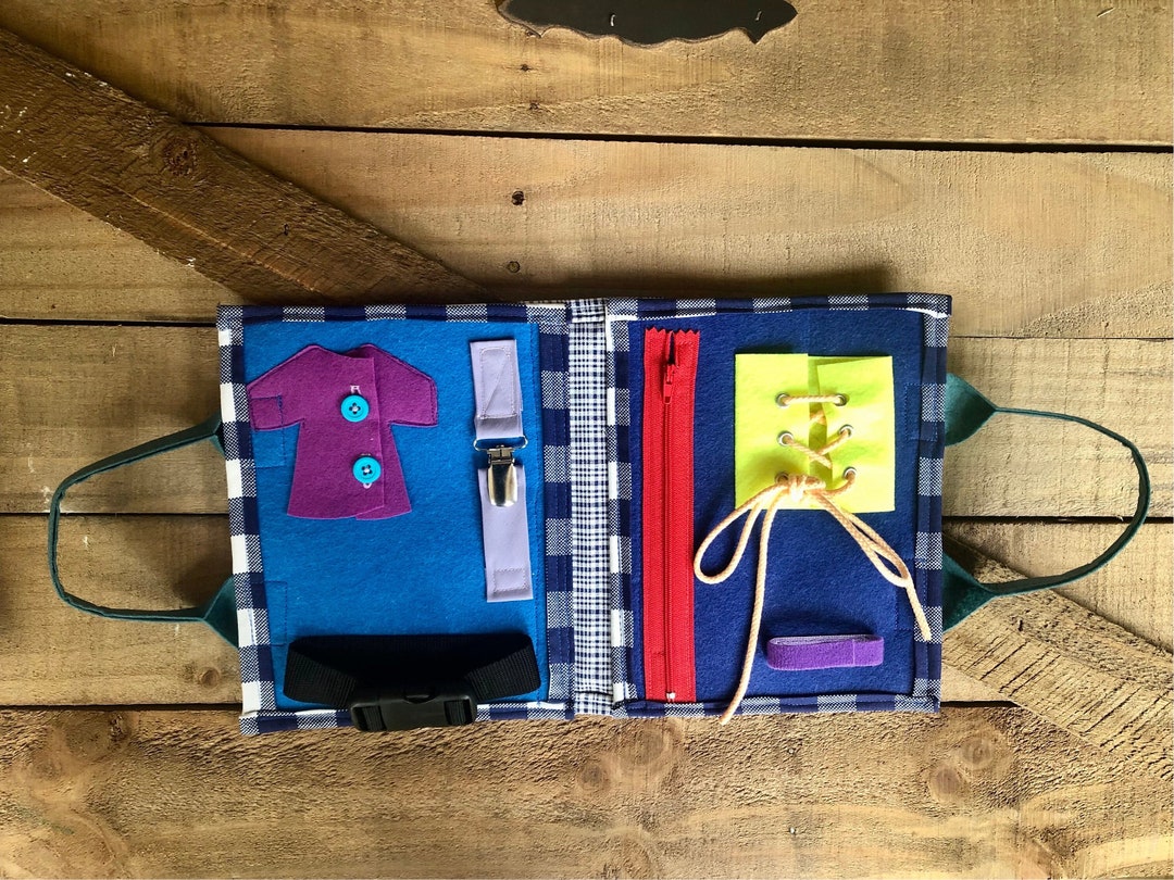 Fasteners Quiet Book Photo Inspiration