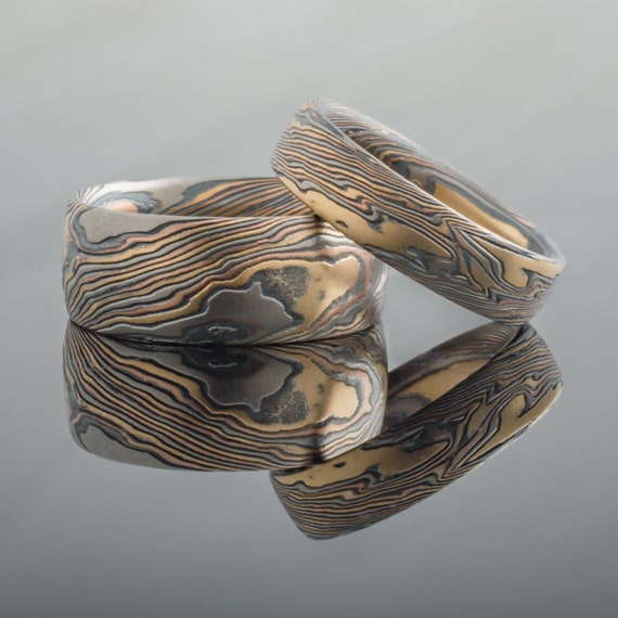 Etsy mokume hotsell gane
