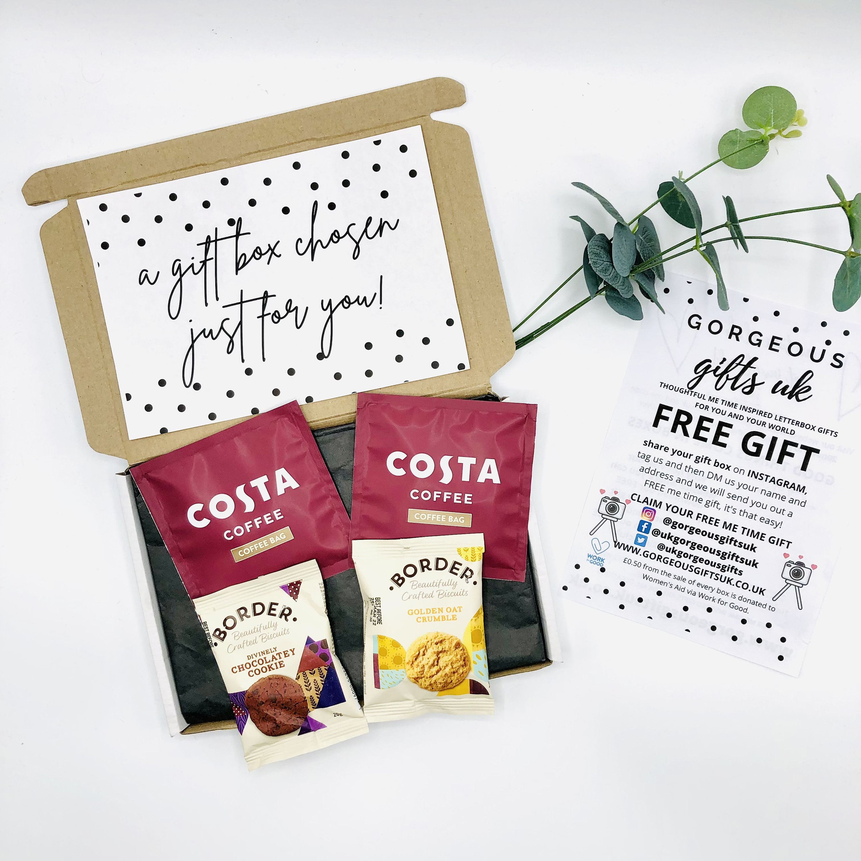 COSTA COFFEE Letterbox Gift Box A Hamper for New Parents
