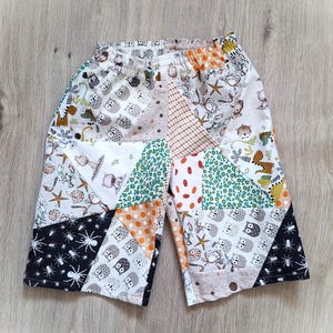 Toddler Pants/ Handmade Patchwork Baby Summer Pants