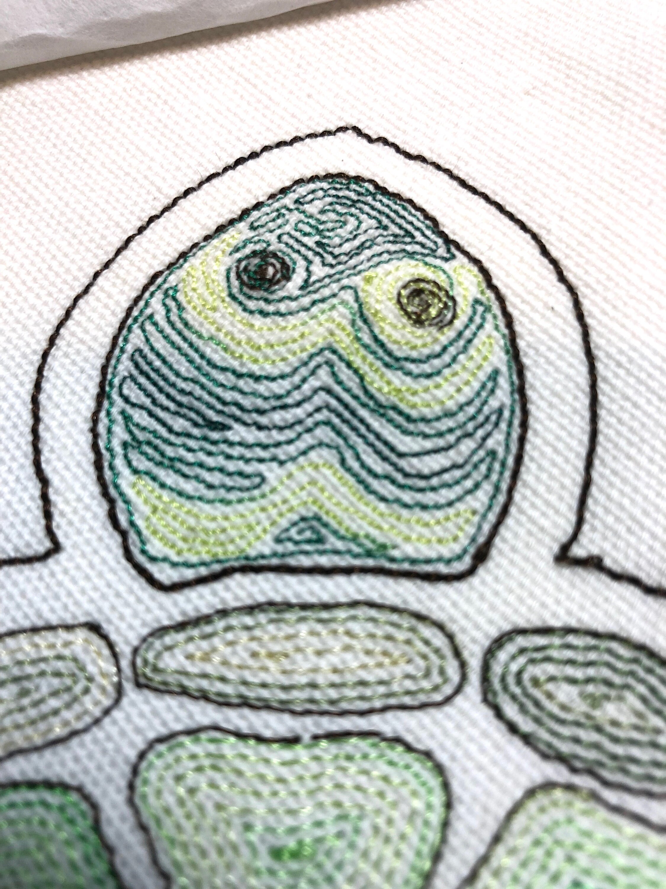 Tribal Turtle Machine Embroidery Digital Download 8x8 Hoop - Etsy