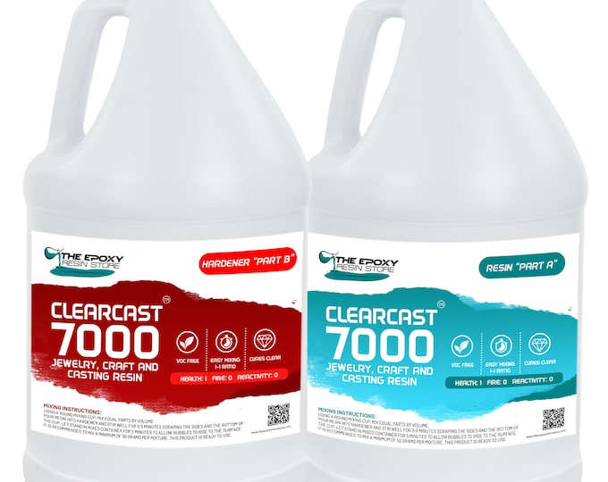 UV Resistant Epoxy Resin With Nonyellowing 1 Gallon Kit Etsy