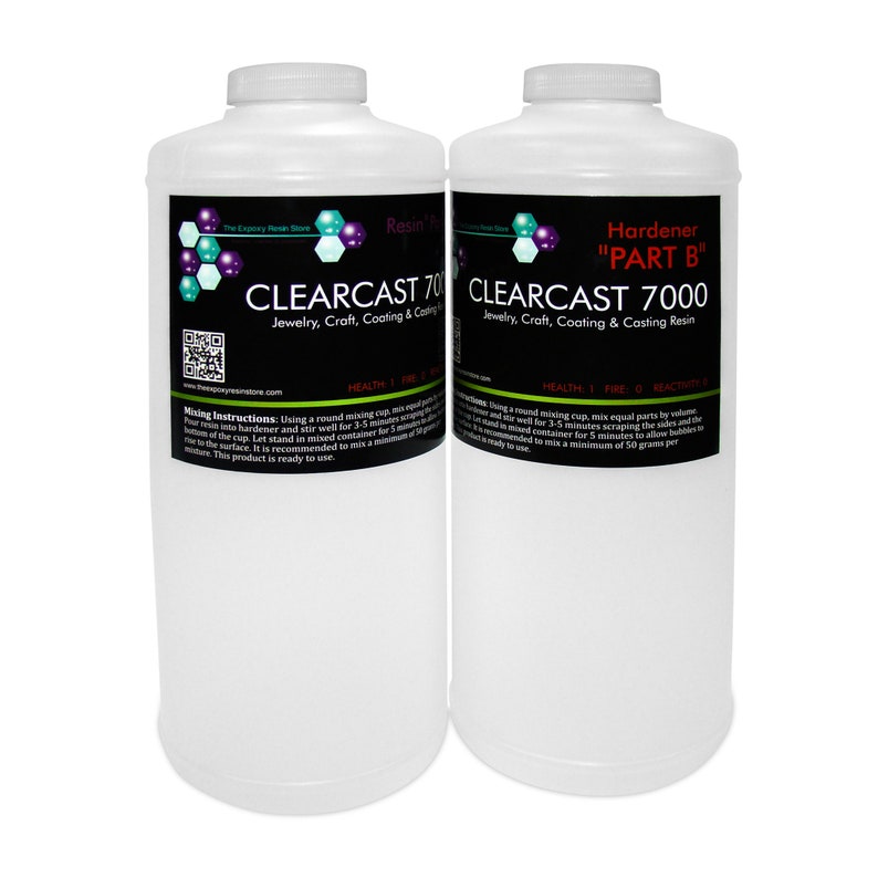 CLEARCAST 7000  clear epoxy resin cures shiny with a high image 0