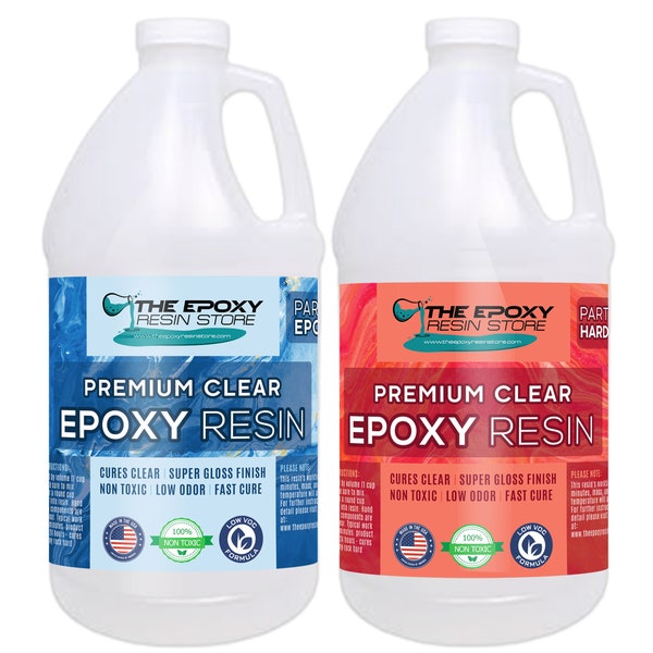 Kit de résine époxy transparente : finition brillante, travaux manuels créatifs