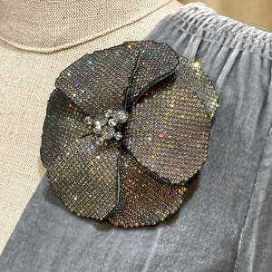 Starlight Couture Mermaid Green Flower Pin Brooch