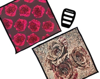 Blush Tapestry Pocket Square Blush Tapestry Pocket Square