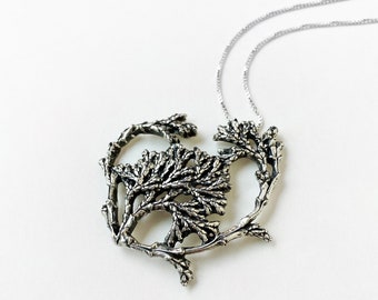 Evergreen Sterling Silver Medallion Necklace
