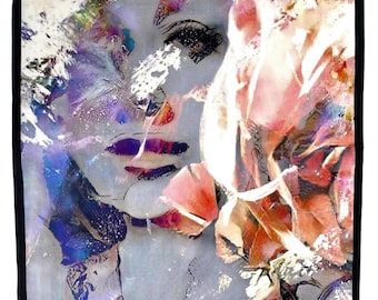 The Gossamer Flame - Silk Satin Pocket Square