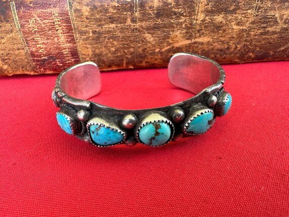 Sublime and Stunning Vintage Silver and Turquoise… - image 2
