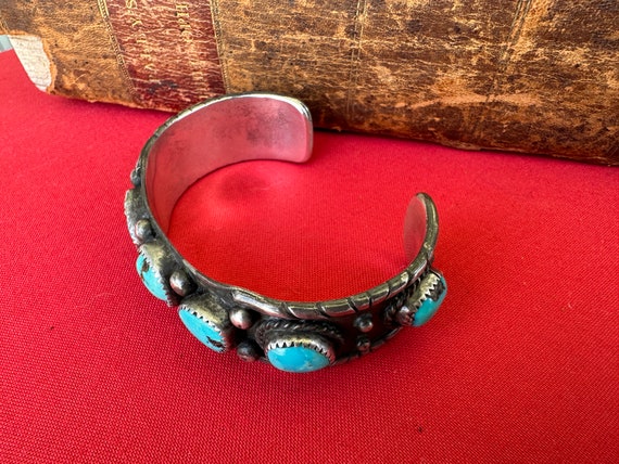 Sublime and Stunning Vintage Silver and Turquoise… - image 4