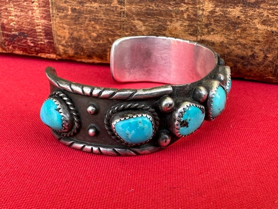 Sublime and Stunning Vintage Silver and Turquoise… - image 6