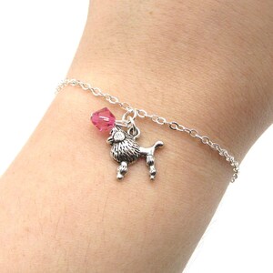 Bracelet 'Caniche' (Poodle) Plaqué Or Jaune - Bijou Fantaisie Pour Femme, Neuf Avec étiquettes