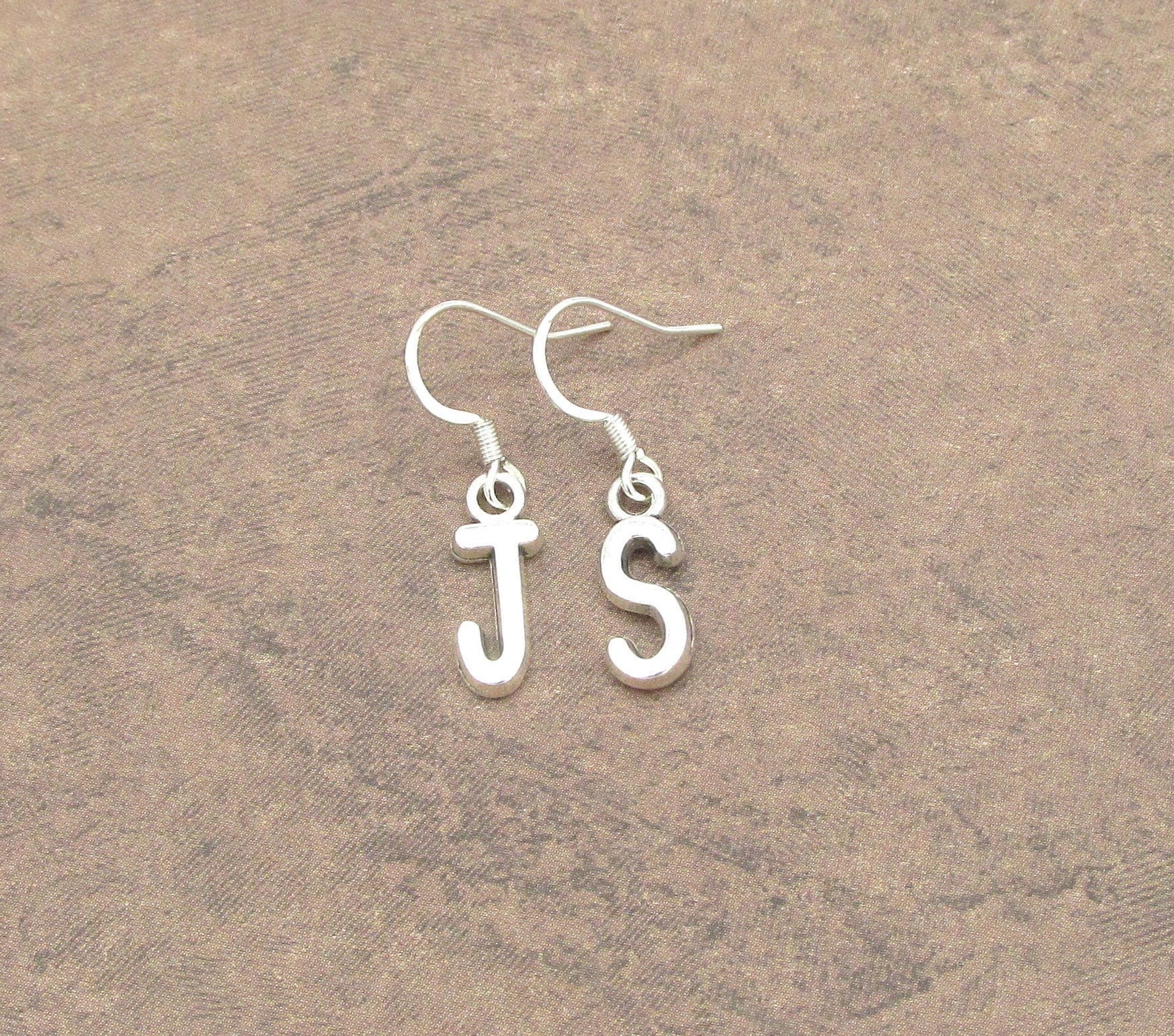 Letter Initial Earrings Mix and Match Letter Alphabet Jewelry Etsy