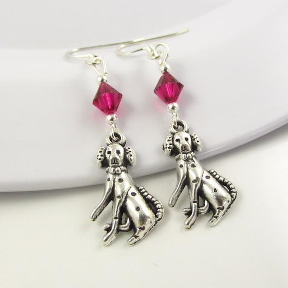 Dalmatian earrings outlet