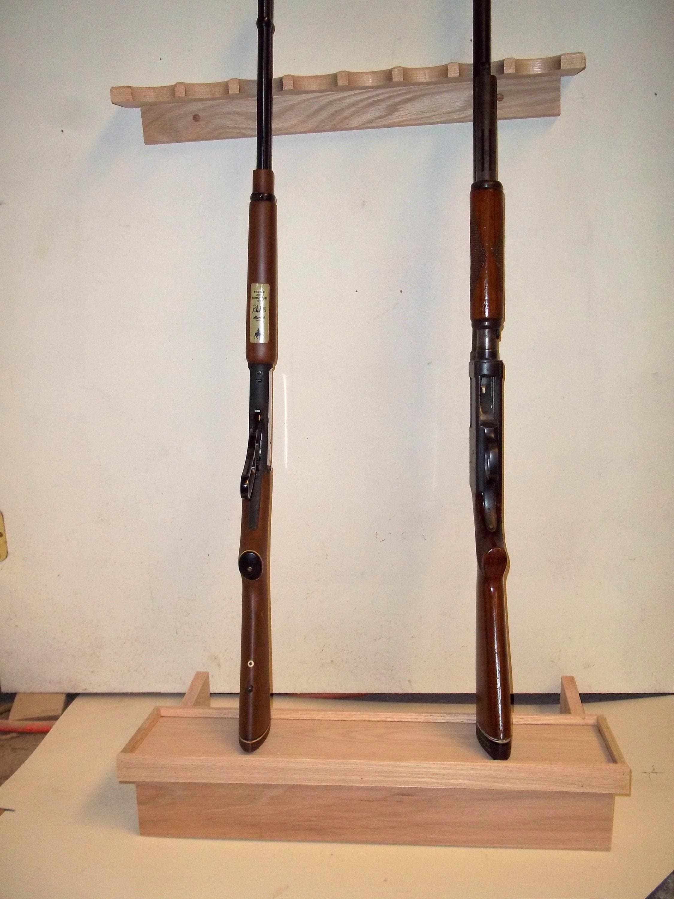 Butrest Gear Rack 24” Closet Gun Rack & Butt Rest – Unfinished - Etsy
