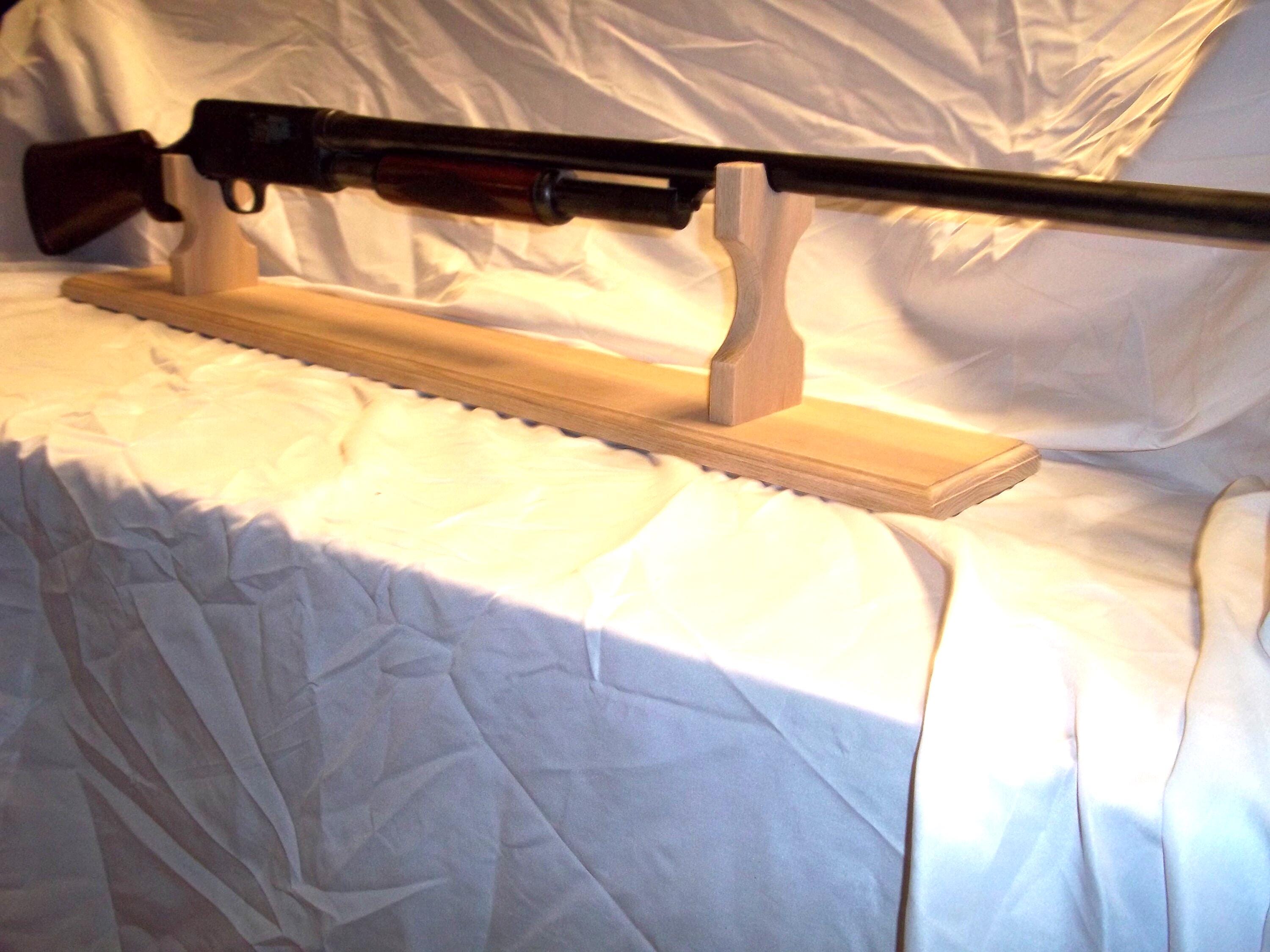 Mantle Style Gun Display Rack for Shotgun - Etsy