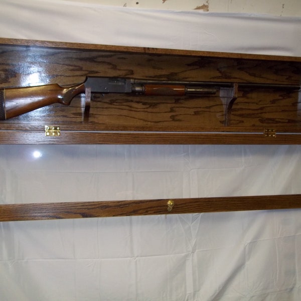 Rifle Display Case Etsy