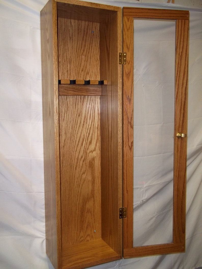 Red Oak Locking Gun for 4 Rifles Etsy