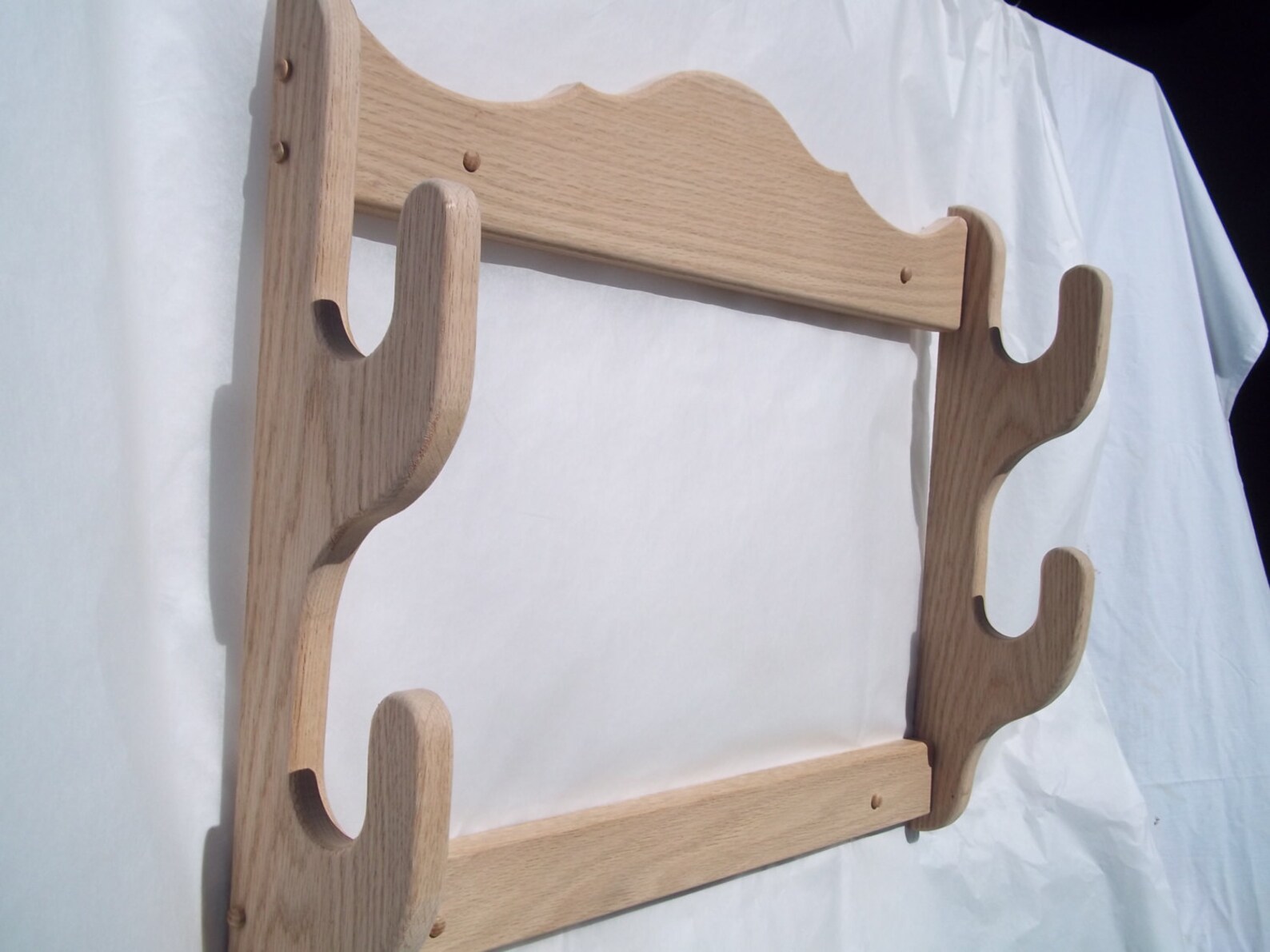 2 Gun Rack Wall Mount Gun Display Rack Red Oak With Walnut Etsy 2 Gun Rack Wall Mount Gun Display Rack Red Oak With Walnut Etsy