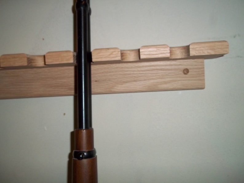 36 Closet Gun Rack Single Barrel Model Unfinished Etsy