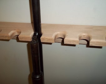 36” Closet Gun Rack - Single Barrel Model – Unfinished