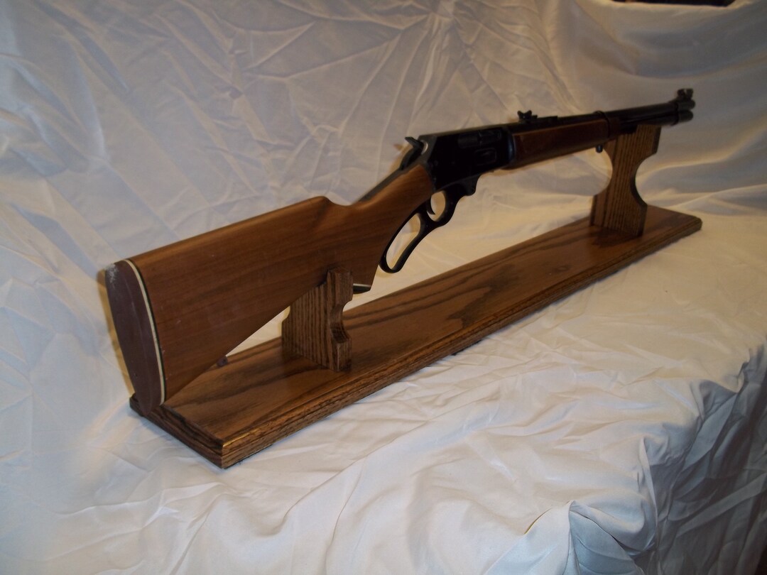 Mantle Style Gun Display Rack for 3030 or Rifle Etsy