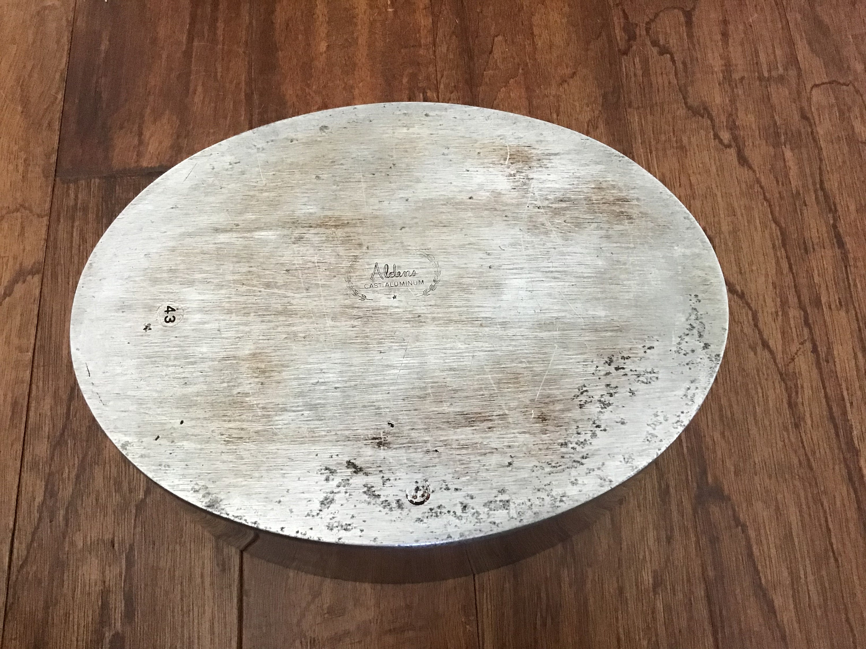 Vintage Aldens Cast Aluminum Dutch Oven or Roaster Etsy