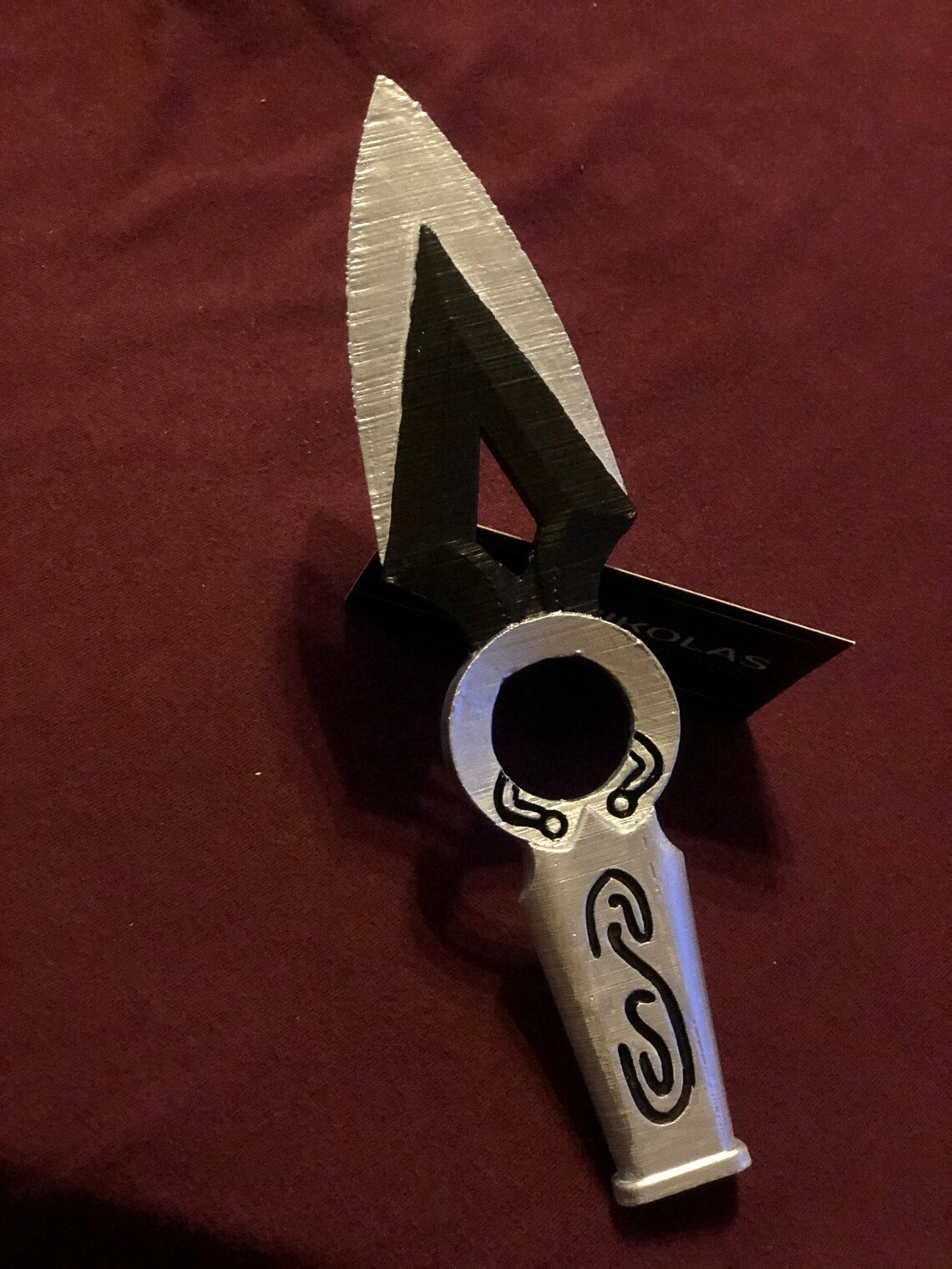 FAN MADE Jett dagger Kunai inspired from Valorant video game | Etsy