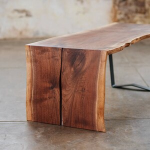 Live Edge Walnut Coffee Table image 2