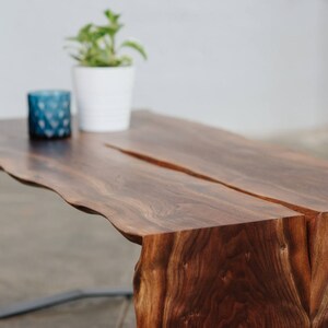 Live Edge Walnut Coffee Table image 4