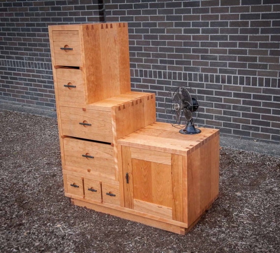 Media Cabinet Dresser Modular Etsy