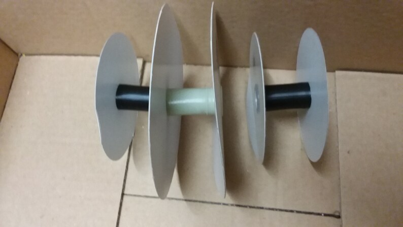 Empty Ribbon Spools-lot of 75-plastic Ribbon Spools-mixed Media Art ...