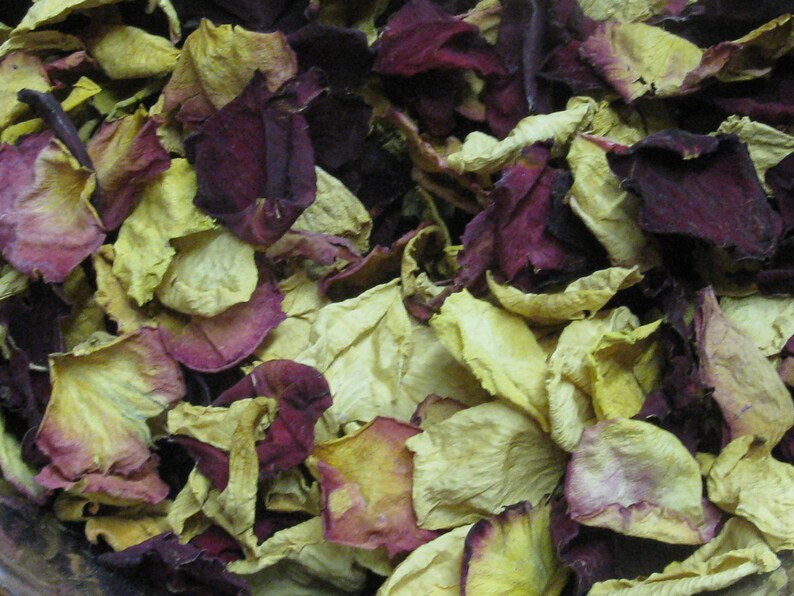 Dried Rose Petal PotpourriNaturally Dried Rose PetalsMixed Etsy