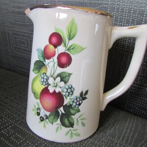 Vintage Sadler Creamer Fruit Creamer Replacement Creamer Vintage Kitchen image 2