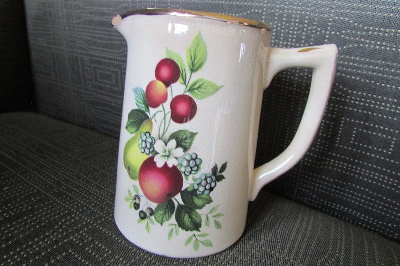 Vintage Sadler Creamer Fruit Creamer Replacement Creamer Vintage Kitchen image 2