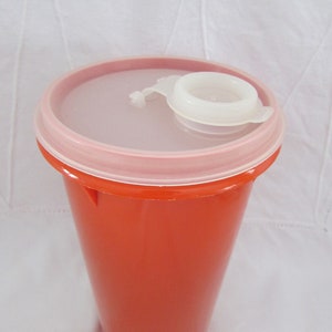 Vintage Tupperware Slim Container with Pour Lid 262 & 603 Tupperware image 1