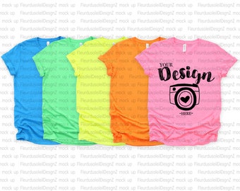Neon Mockup Etsy