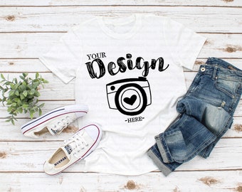 Download Gildan 64000 Mockup Etsy