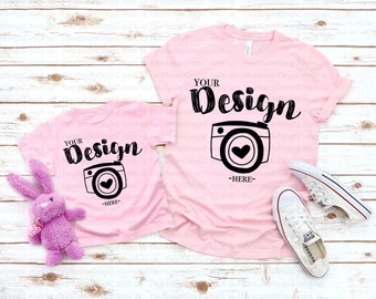 Pink Toddler Mockup Etsy