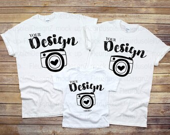 Download Family Shirt Mockup Etsy