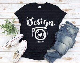 Download Gildan 64000 Mockup Etsy