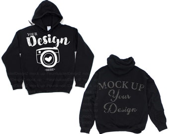Download Gildan Hoodie Mockup Etsy