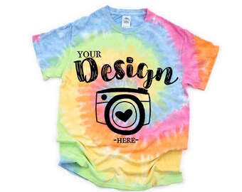 Download Tie Dye Mockup Etsy