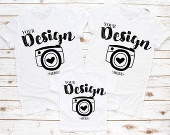 Bundle 12 Mockups Family Shirt Mock Ups Matching Family Blank Etsy