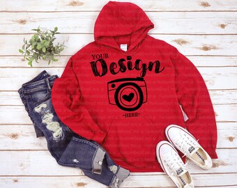 Gildan Hoodie Mockup Etsy