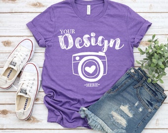 Team Purple Mockup Etsy