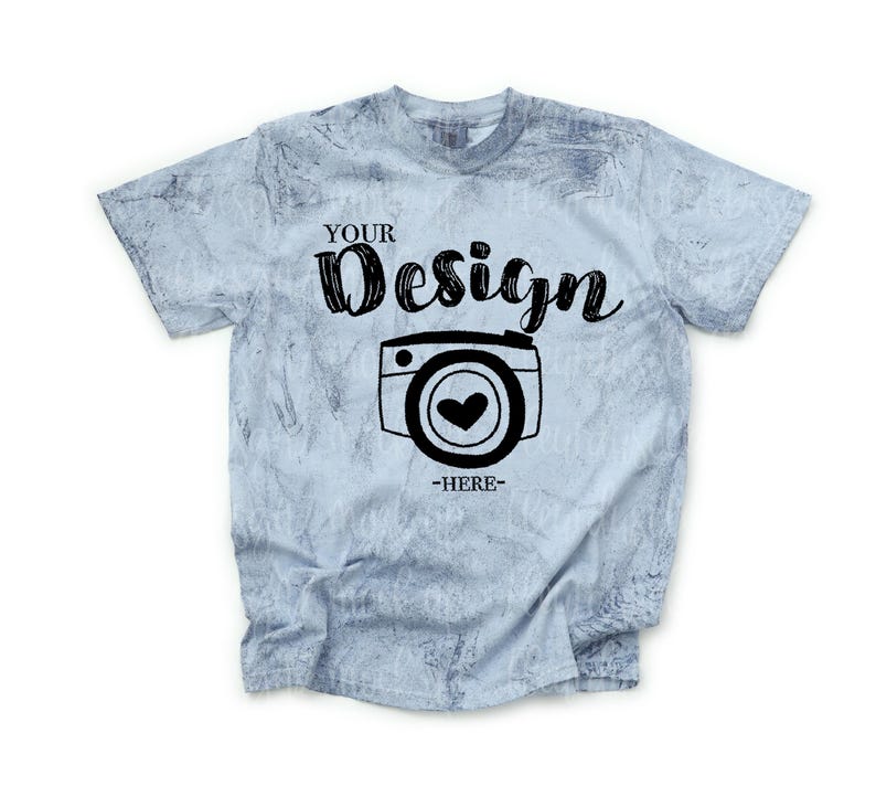 Paquete Comfort Colors 1745 / Maqueta del paquete cc1745 / Maqueta del paquete Comfort Color / Maqueta de camisetas tie-dye / Explosión de color Comfort Colors imagen 7