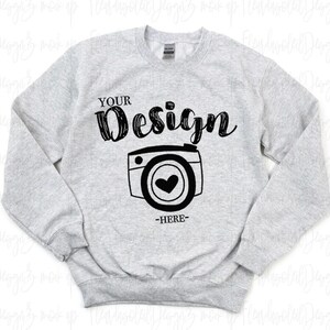 Gildan 18000 Shirt Mockup Bundle | G180 Mega Mockup Bundle | tshirt Mockup | Gildan 18000 Sweatshirt Mockup | Fall Mockup image 4