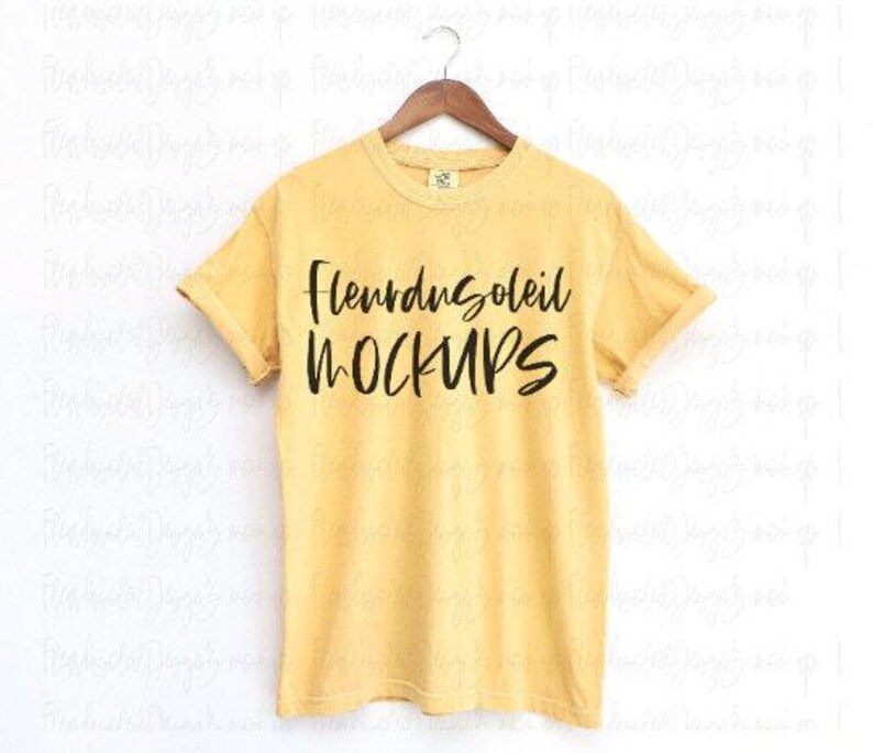 Comfort Colors 1717 Mockup Bundle | C1717 T-Shirt Mockups Boho Trendy Shirt Flat Lay | Digital Download Shirt Mockup for Etsy POD image 3